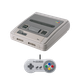 Набір Консоль Nintendo SNES FAT Europe Light Grey Без Геймпада Б/У + Геймпад Дротовий Grey 2.2m - зображення 1