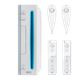 Набір Консоль Nintendo Wii FAT Модифікована 32GB White + 10 Вбудованих Ігор Б/У + Контролер Remote 2шт + Nunchuk 2шт - зображення 1