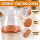 Силиконовые защитные накладки на ножки мебели, прозрачные, универсальные, 20 шт - изображение 4
