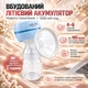 Молокоотсос электрический LELIK™ Pure Lacto с функцией массажа и стимуляцией лактации, голубой + Подарок пакеты для хранения грудного молока LELIK™ BPA Free, двухслойные, сертифицированные, 150 мл, 30 шт. - изображение 7