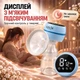 Молокоотсос электрический LELIK™ Pure Lacto с функцией массажа и стимуляцией лактации, голубой + Подарок пакеты для хранения грудного молока LELIK™ BPA Free, двухслойные, сертифицированные, 150 мл, 30 шт. - изображение 10