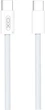 Kabel XO NB-Q260B High-fashion Type-c TO Type-c 60W 1.5 m braided data cable White (6920680853595) - obraz 1
