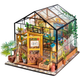 Конструктор 3D мини-дом Robotime Rolife Cathy's Flower House DG104 с LED-подсветкой(PP_C0C8C3121C93) - изображение 1