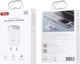 Мережевий зарядний пристрій XO CE20 - 33W Single port USB-C PD30W/PPS33W White (6920680853861) - зображення 3