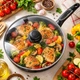Сковорода с крышкой A-PLUS 28 см (1104) - изображение 8