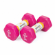 Гантели Gemini Sport для фитнеса с виниловым покрытием 2шт по 3.0кг GSD-3.0PINK - изображение 2