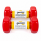 Гантели для фитнеса Gemini Sport с виниловым покрытием 2×4 кг GSD-4.0RED - изображение 3