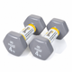 Гантели для фитнеса Gemini Sport с виниловым покрытием 2×4 кг GSD-4.0GRAY - изображение 2