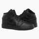 Кеды женские Jordan 1 Mid (Gs) Black 37.5 Черный 554725-091 - изображение 1