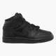 Кеды женские Jordan 1 Mid (Gs) Black 37.5 Черный 554725-091 - изображение 2