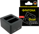 Зарядний пристрій PATONA Dual Charger with USB-C Cable для Leica M10 / M10P / M10R (BP-SCL5, 24003) (4055655257565) - зображення 5
