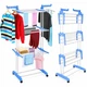 Сушилка органайзер для вещей Spray Painting Clothes Hanger до 40 кг 364 CR - изображение 5