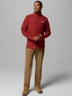 Bluza męska rozpinana streetwear polarowa Columbia Basin Trail III Full Zip 1907753632 S Czerwona (199141337578) - obraz 3