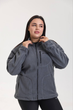 Женская флисовая кофта с вишивкой Columbia графитовая 3XL - изображение 6