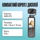 Экшн-камера XO ZF05 с поворотным объективом 180°, 2.5K UHD, экран 1.9", Type-C, 128GB - зображення 3