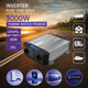 Инвертор 12В-230В 1500/3000Вт LCD-дисплей | USB | USB-C с чистой синусоидой Qoltec - изображение 7