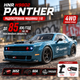 Радиоуправляемая машинка HNR H9802 PANTHER 1:10 Brushless 4WD — дрифт, до 70 км/ч, Hobbywing ESC, гоночный RC автомобиль - изображение 1