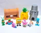 Набор фигурок Губка Боб 7шт Sponge Bob + три домика Ананас Красти Краб Дом Сквидварда - изображение 3