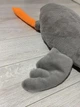 Мягкая игрушка-подушка Антистресс Серый Гусь 120 см — Плюшевый гусь обнимашка - изображение 5
