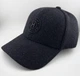 Мужская Зимняя Бейсболка TOMMY HILFIGER из Итальянской Шерсти с Ушами (Темно-Серая) размер S (56-57 см) - изображение 1