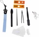 Цифровий мікроскоп KIK з РК-екраном Wi-Fi USB 200x–1000x з аксесуарами (5903039769410) - зображення 13