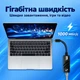 Сетевой адаптер USB Type-C на RJ45 Gigabit Ethernet Stone концентратор (ST-UR31) - изображение 5