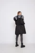 Парку Sifurs з хутром чорнобурки чорна 90 S ( M11-90-ЧБ-Ч-2026) - изображение 3