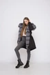 Парку Sifurs з хутром чорнобурки чорна 90 L ( M11-90-ЧБ-Ч-2026) - зображення 2