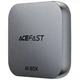 Адаптер Acefast QC2 AI Box car wireless CarPlay Android Auto Metal gray - изображение 2