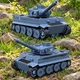 Танк Tiger 16 см игрушка моделька металлическая с парогенерацией и светозвуковыми эффектами Серый (7110809) - изображение 6