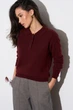 Жіноче поло 2995 ТМ Triko Bakh 42-44 бургунді (2995_Burgundy_1) - зображення 6