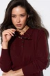 Жіноче поло 2995 ТМ Triko Bakh 42-44 бургунді (2995_Burgundy_1) - зображення 8
