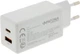 Ładowarka PATONA Premium GaN 65W 1xUSB-C 1xUSB-A White (4055655237277) - obraz 2