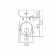 Унітаз підлоговий Kolo Antysplash з кришкою і бачком (209905UA) - изображение 3