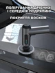 Акумуляторна полірувальна машинка для авто 84 Вт, 2000 мАгод, 3 диски в комплекті - зображення 9