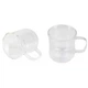 Набір склянних чашок Bergner Coffee & tea lovers 230 мл 2 шт (BG-20115-MM) - зображення 1