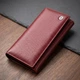 Практичный кошелек для женщин из натуральной кожи ST Leather 23098 бордовый - изображение 1