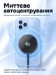 Беспроводное зарядное устройство LEXEGO Qi2 25W USB Type-C для телефона айфона самсунга наушников магнитная беспроводная зарядка MagSafe для iPhone 12 13 14 15 16 17 18 AirPods Samsung Android алюминиевая черная (25MAG-B) - изображение 5