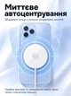 Беспроводное зарядное устройство LEXEGO Qi2 25W USB Type-C для телефона айфона самсунга наушников магнитная беспроводная зарядка MagSafe для iPhone 12 13 14 15 16 17 18 AirPods Samsung Android алюминиевая белая (25MAG-W) - изображение 5