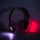 Słuchawki bezprzewodowe nauszne KIK RGB P95 Różowe (5903039766082) - obraz 13