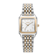 Жіночий годинник Burker Watches Macy сріблястий та золотистий з білим циферблатом (MCGS) - изображение 1