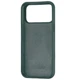Чохол Fiji Silicone Case для Apple iPhone 18 Pro Max бампер накладка Soft Touch з мікрофіброю Pine Green - зображення 2