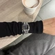 Жіночий годинник Burker Watches Macy сріблястий з чорним циферблатом (MCSB) - изображение 5
