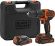 Дрель-шуруповерт аккумуляторная ударная Black&Decker 18V BDCHD18QW - изображение 1