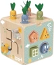 Drewniana kostka edukacyjna Tooky Toy Wiosenna 5 w 1 TP551 (6976831555573) - obraz 1