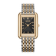 Жіночий годинник Burker Watches Olivia сріблястий та золотистий з чорним циферблатом (OLBGS) - зображення 1