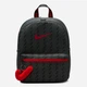 Рюкзак детский спортивный тканевый 11 л Nike Y Nk Jdi Mini Bkpk - Su26 Aop IO1530-010 Черный/Красный (198728890970) - изображение 1