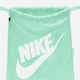 Рюкзак спортивный тканевый 13 л вмещает формат А4 Nike Nk Heritage Drawstring DC4245-353 Мятный (198481650422) - изображение 3