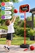 Детский набор для игры в баскетбол Playset кольцо на стойке с регулировкой, насос, мяч (HF 606) - изображение 3
