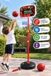 Детский набор для игры в баскетбол Playset кольцо на стойке с регулировкой, насос, мяч (HF 606) - изображение 12